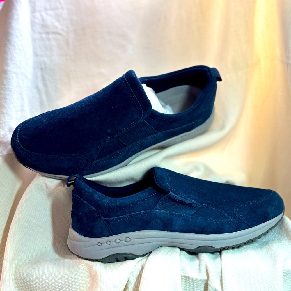 Easy Spirit se Trippe Dark Navy Blue Slip-On Sneakers Comfort Shoes-NWOT